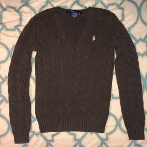 Brown Ralph Lauren Sweater